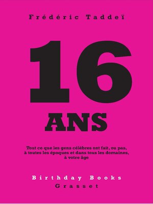 cover image of 16 ans